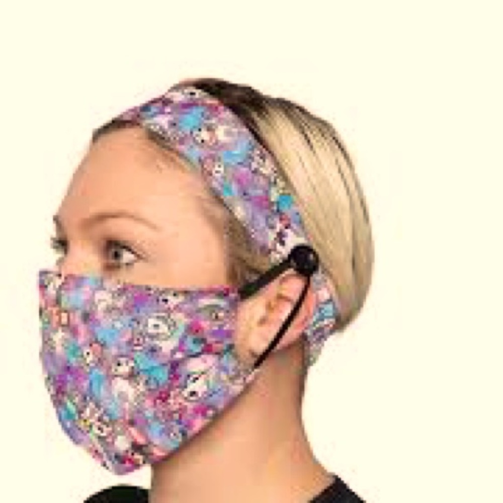 🌟Tokidoki Over The Rainbow Mask Headband Set